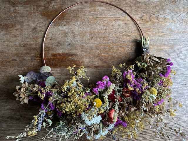 How to look after dried flowers